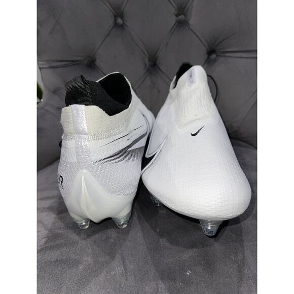 Nike Vapor Edge Elite 360 Wide Football Cleats White Black Men’s 15 DO1144-100 - Picture 4 of 5